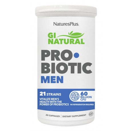 GI Natural Probiotic Men · 30 cápsulas