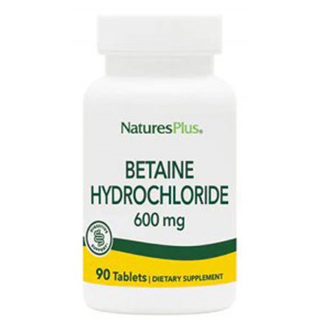Betaína HCl 600 mg · 90 comprimidos