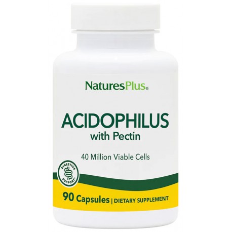 Acidophilus con pectina · 90 cápsulas